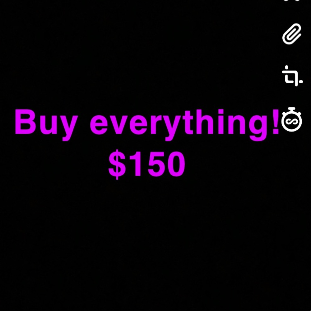 Every item listed
